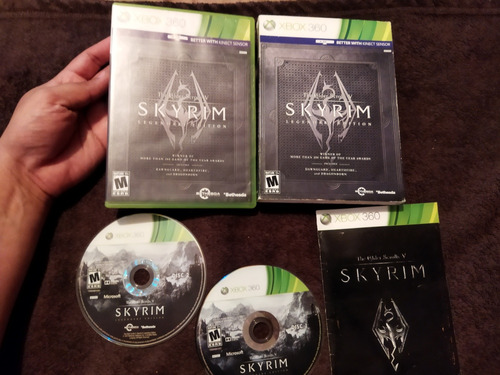Skyrim + Dlc Para Xbox 360