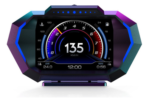 Para P24 Obd2+gps+medidor De Inclinación+acelerómetro