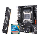 Kit Gamer Placa Mãe X99 Lga 2011-3 8gb Ddr4 Xeon E5 2620 V3