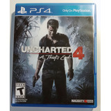 Juego Uncharted 4 A Thief's End Ps4