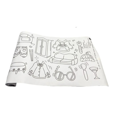 Rollo Papel Acuarela Adhesivo Infantil 38x30cm Maíz Wz-223 Dibujo Y Pintura Ab