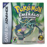 Pokémon Emerald Gba Fita Game Cartucho Original Usa Semi Nov