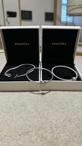 Pandora Moments Plata 925 Cierre Corazón Pulsera