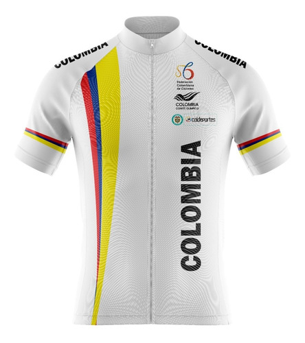 Jersey Ciclismo Ruta Mtb Selección Colombia Manga Corta