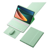 Funda+teclado+ratón Iluminado Para Galaxy Tab A7 Lite 8.7