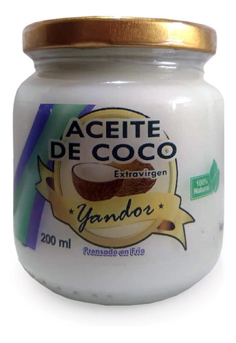 Aceite De Coco Puro X 200 Ml