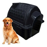 Casinha Iglu Pet N6 Preta Grande Cachorro Gato Resistente