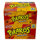 Pikaros Dulce Explosión Tamarindo Chile Ricolino 25 Piezas