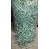 Viruta De Papel Verde Para Decoracion X 1/2 Kg