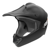 Casco Moto Halcon Mx Road Cross Enduro Negro Tienda Oficial