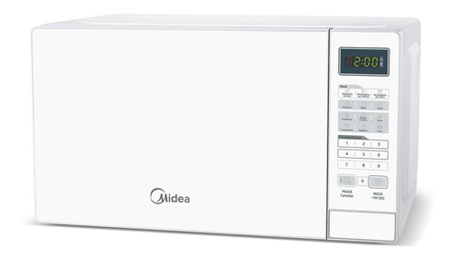 Microondas Midea Mmdr07s2   Blanco 20l 120v