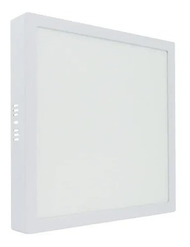 Foco Led Panel 24watt, Sobrepuesto Cuadrado, Luz Blanca Led 