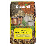 Chips Decorativos Terrafertil Corteza De Pino 50 Litros 