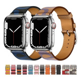 De Correa Para Apple Watch Band Iwatch Series 5, 6 Se 7, 8