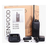 Radio Kenwood Tk-3000/2000, 4 W 16 Canales Ptt Id Con Dtmf