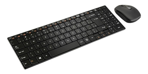 Kit Teclado E Mouse Sem Fio Slim Usb Tc202 Multilaser