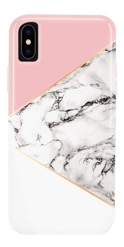 Funda Marmol Para iPhone 6 S 7 8 Plus Xs Max Tpu Flex