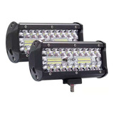 X2 Focos Neblineros Led 120w Expansion Auto Moto Camiones