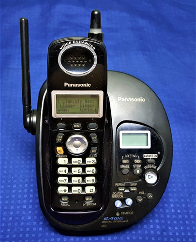 Teléfono Inalámbrico Panasonic Kx- Tg2832la Completo