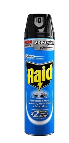 Insecticida Raid Mata Moscas Y Mosquitos Aerosol.