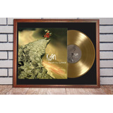 Korn Follow The Leader Tapa Lp Y Disco Oro Enmarcados