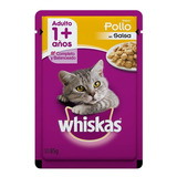 Whiskas Alimento Húmedo Gato Adulto Pollo Sobre 12un