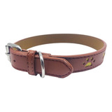 Collar Para Perro Grande Talla Xl 65cm Marrón