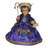 Vestidos De Niño Dios Talla 25, Santo Niño De Atocha Morado