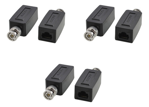 Cámara Cctv De 3 X Coaxial Bnc Rj45 Utp Cat5 Active Video Ba