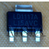 3 Pçs Reg 1,5v Ld1117a L15 Ld1117al15 Sot223 Msia