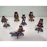 Batgirls Cute -  Kit 10 Display Mesa Festa Decoração 30cm