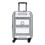 Valija De Cabina Expandible 55 Cm. Delsey Rempart Chrome