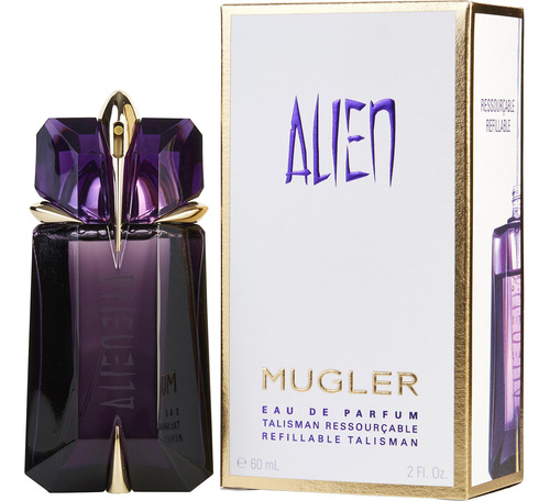 Eau De Parfum En Aerosol Rellenable De Alien, 2 Onzas