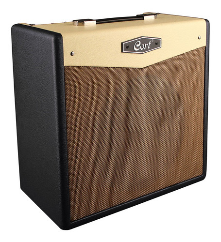 Amplificador De Guitarra Electrica Cort Cm30r 30w Reverb Color Marrón