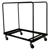 Muebles De Flash Negro Mesa Plegable Dolly Para Las Mesas R