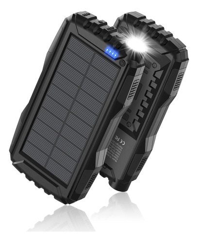 Power-bank-solar-charger - Cargador Portatil De 42800 Mah, B