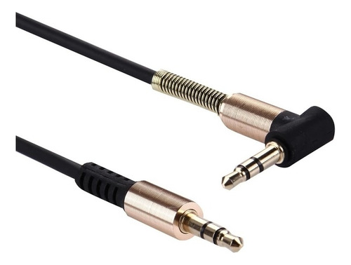 Cable Auxiliar 1 A 1 Con Microfono L Resorte Diadema 3.5mm