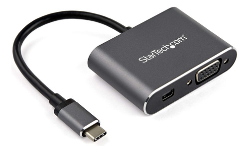 Adaptador De Video Usb-c A 4k/ Vga Multipuerto De Startech