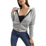 Campera Invierno Jersey Mujer Corderito Elastizado Moda 