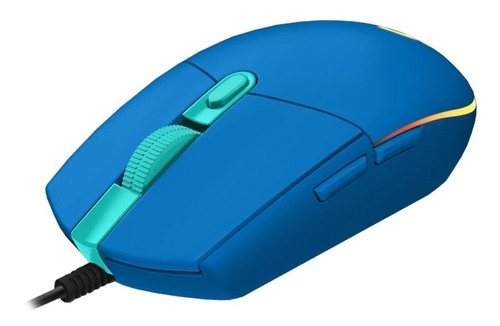 Mouse Gamer Logitech G203 Alambrico Usb Azul 910-005795 /vc