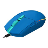 Mouse Gamer Logitech G203 Alambrico Usb Azul 910-005795 /vc