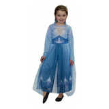 Disfraz Frozen 2 Elsa Celeste Licencia Original New Toys