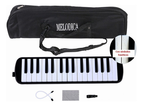 Melodica De 32 Teclas Suave Tela Estuche Vario Colors