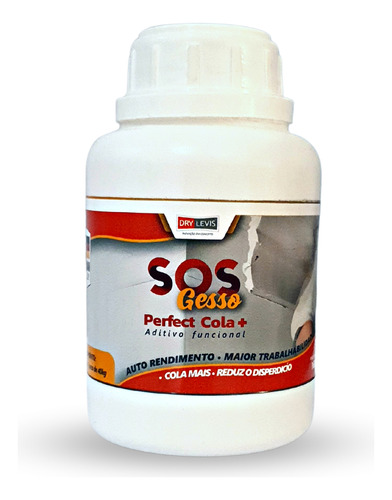 Sos Gesso Cola Perfect Drywall Gesso Molduras Sancas 160g