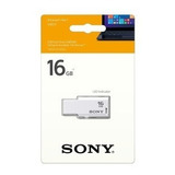 Sony Pendrive Microvault 16gb Usb2.0 Blco Usm16m1/w Ecoffice