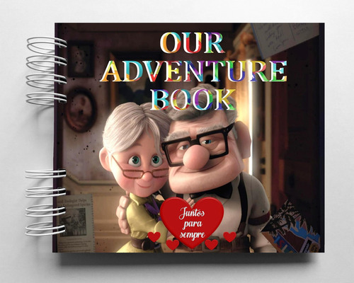 Álbum Scrapbook Presente Namorados Up Our Adventure Book #p