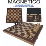 Juego Ajedrez Caja Madera -fichas Madera 39x39cm Profesional