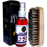 Kit Cuidado De Barba 1 Aceite Jye Y 1 Cepillo Jye Cafe 