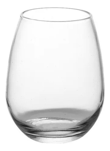 Copa Vaso Sin Tallo Vidrio Copon Gourmet 450ml Rigolleau X18