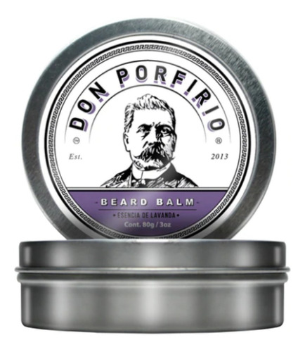 Bálsamo Para Barba Aroma Lavanda, Don Porfirio, 80 G